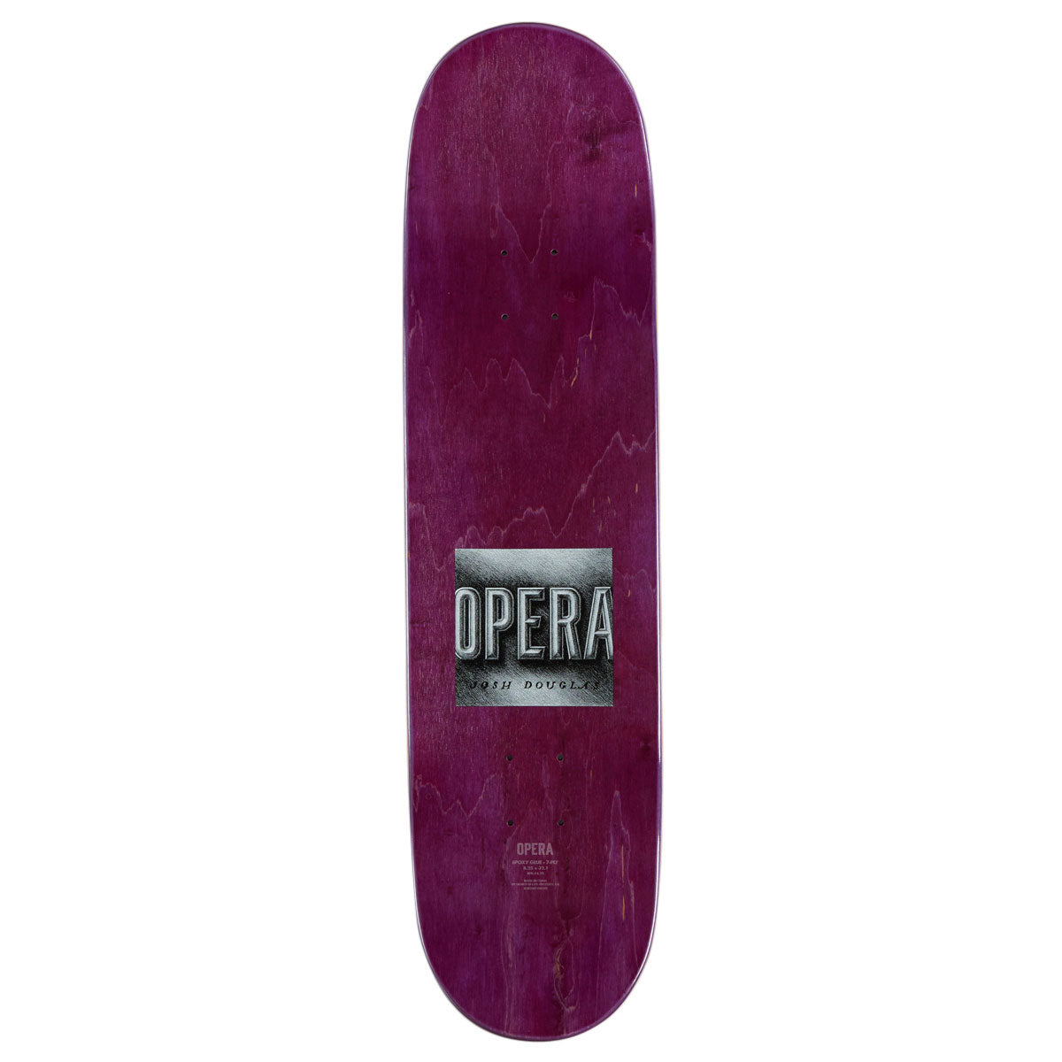 Opera Douglas Victorian EX7 Skateboard Complete - Natural/Red - 8.25