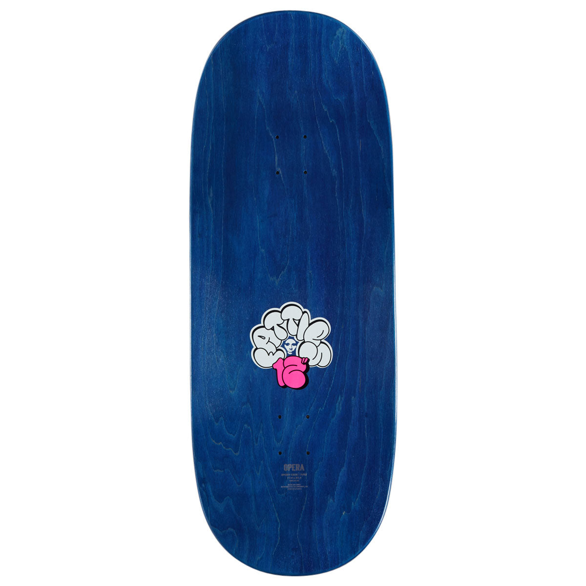 Opera Fatties RGB Mask EX7 Skateboard Complete - Blue/Purple - 12.00