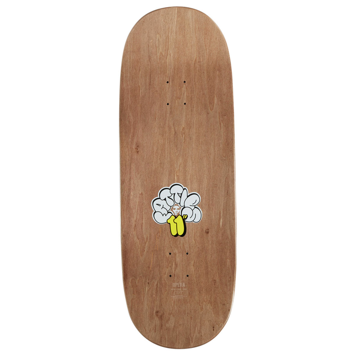 Opera Fatties RGB Mask EX7 Skateboard Deck - Red/Black - 11.00
