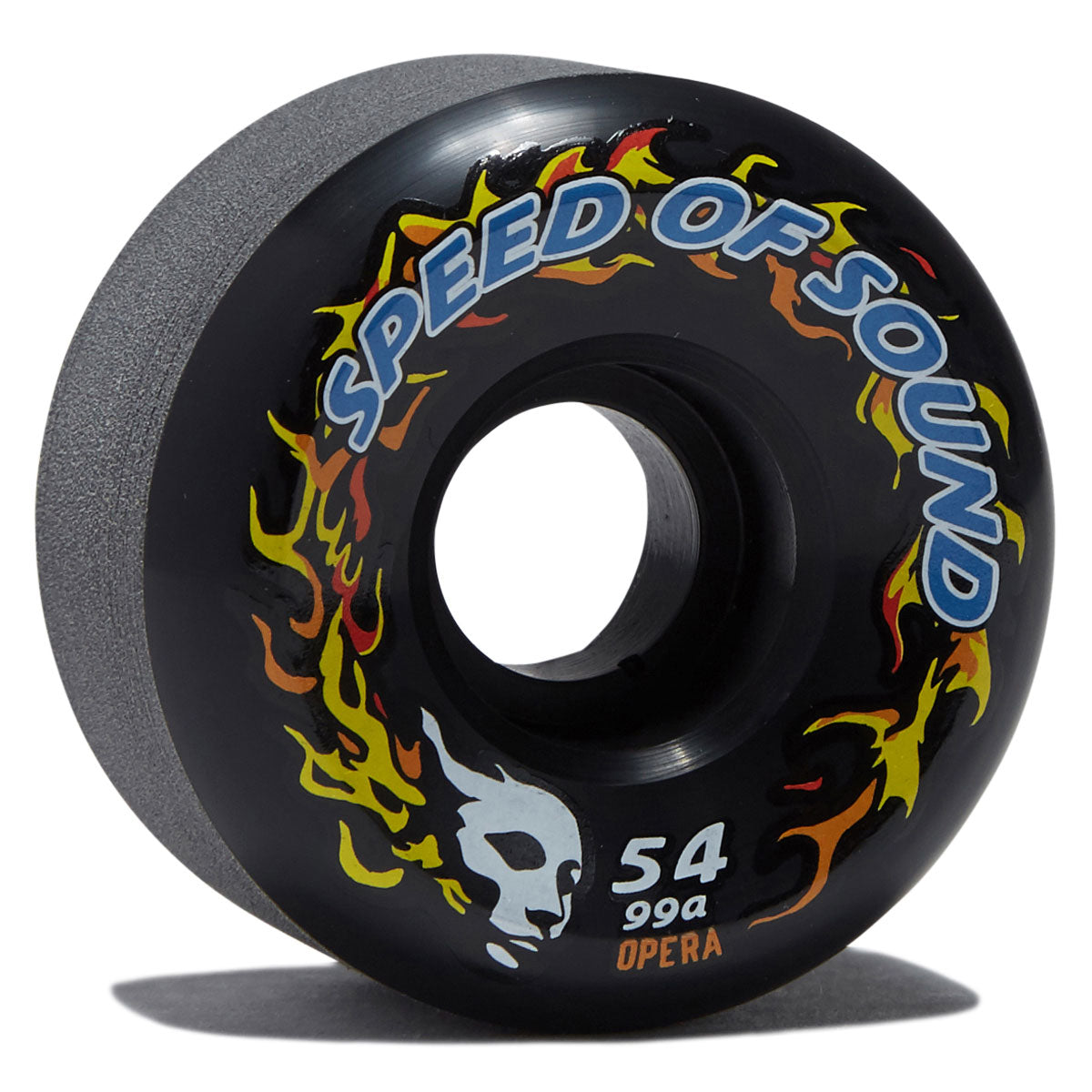 Opera SOS Fire Mask Hardline Conical 99a Skateboard Wheels - Black - 54mm image 1