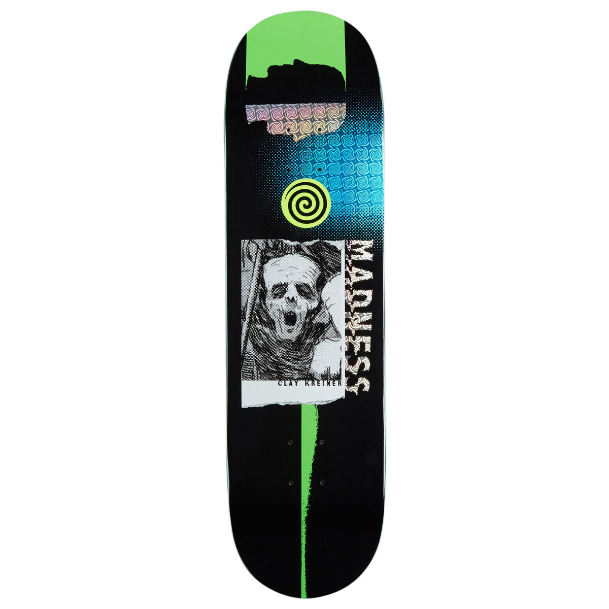 Madness Clay Kreiner Howling R7 Skateboard Deck - Black - 8.50