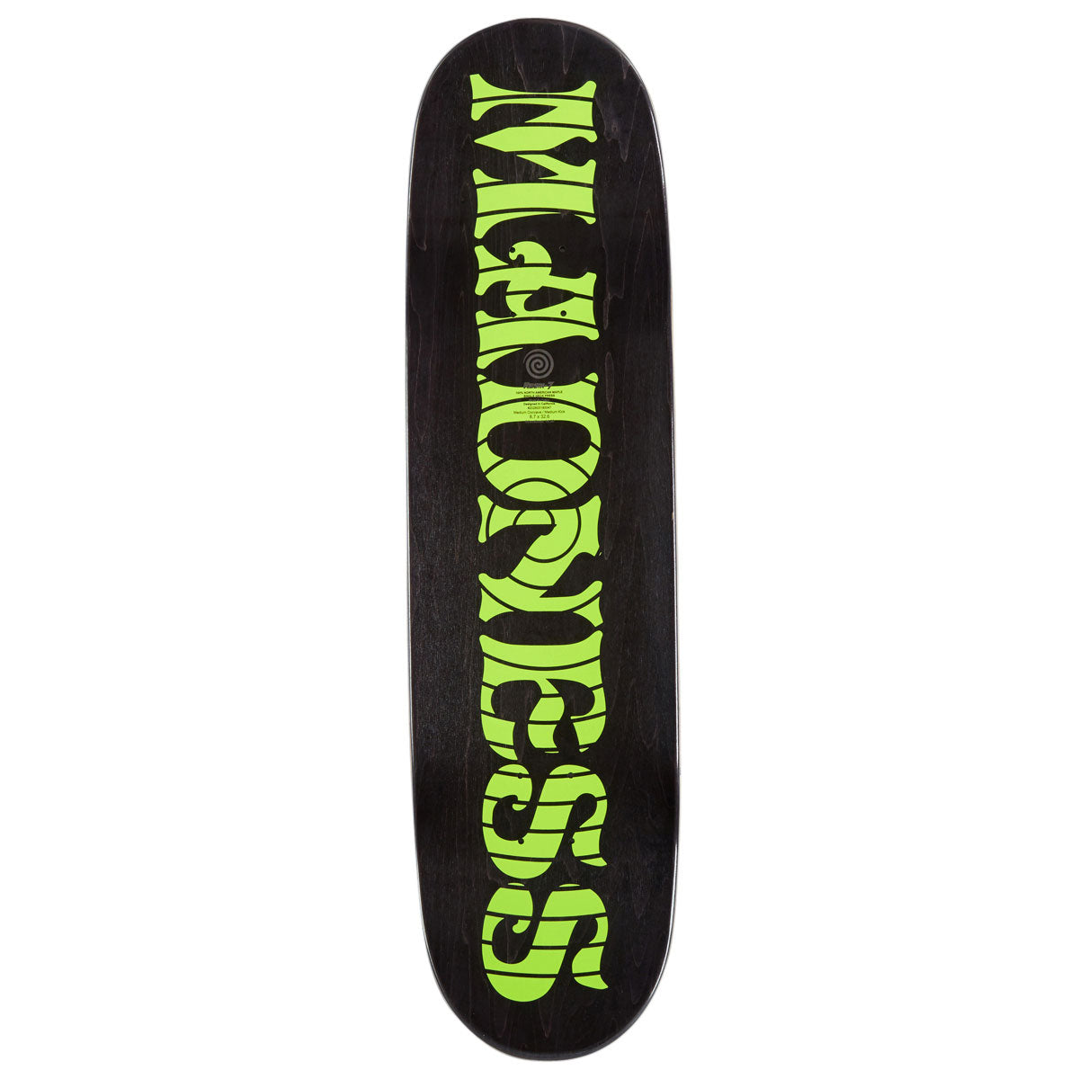 Madness Jedd McKenzie Demons R7 Skateboard Complete - White/Holographic - 8.70