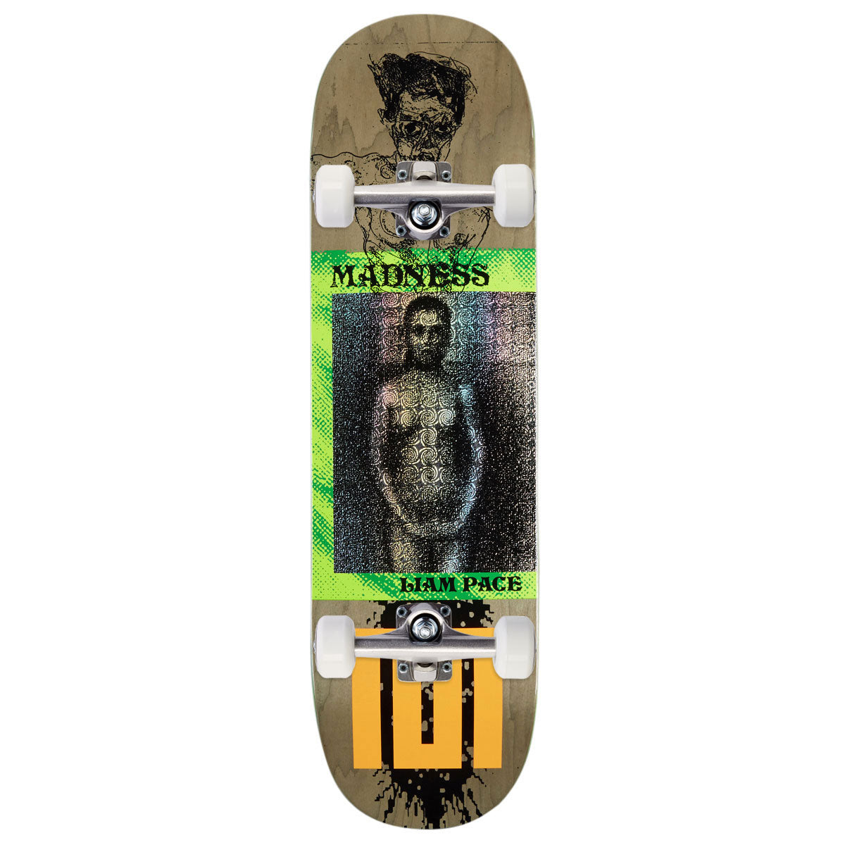 Madness Liam Pace Isolate R7 Skateboard Complete - 9.00