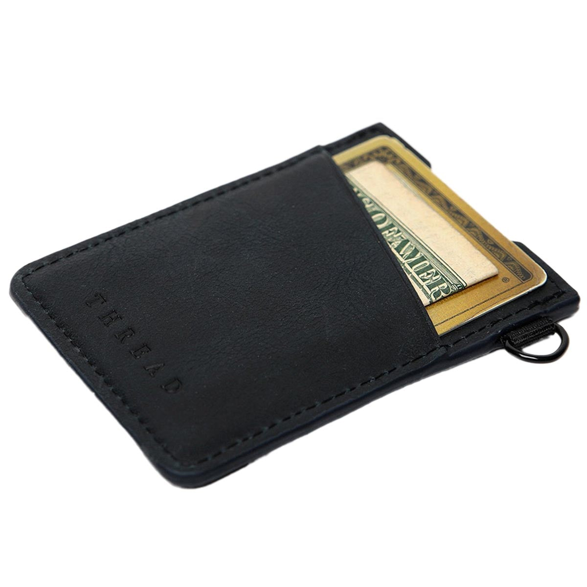 Thread Vertical Wallet - Black image 2