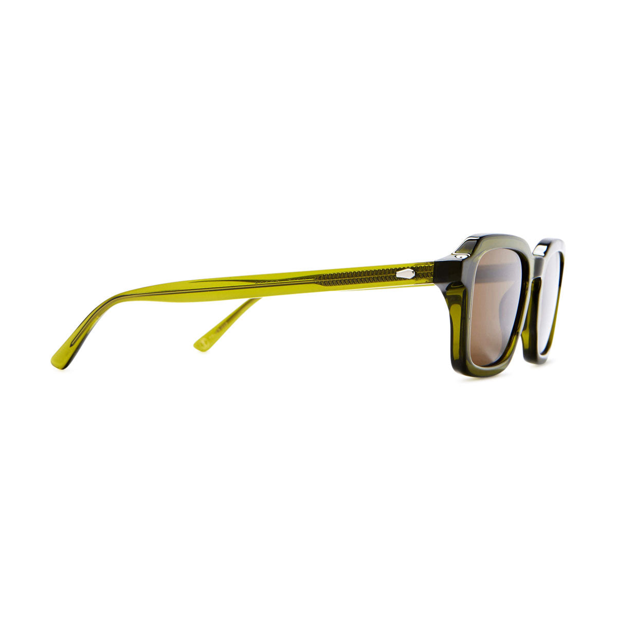 Crap Eyewear The Heavy Tropix Sunglasses - Crystal Olive Bio/Polarized Bronze image 3