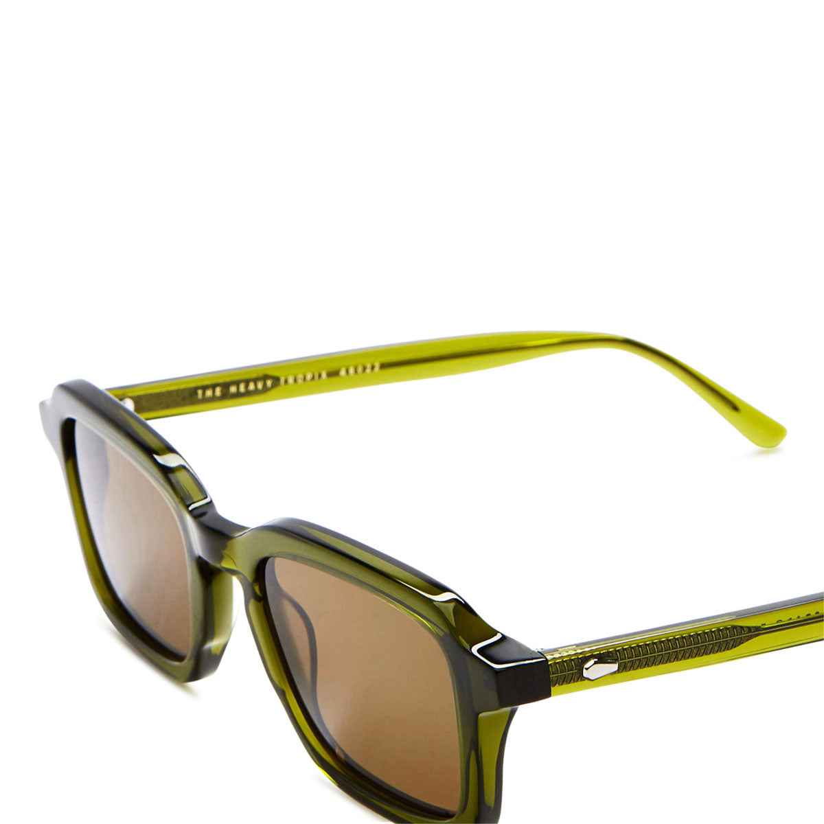 Crap Eyewear The Heavy Tropix Sunglasses - Crystal Olive Bio/Polarized Bronze image 4