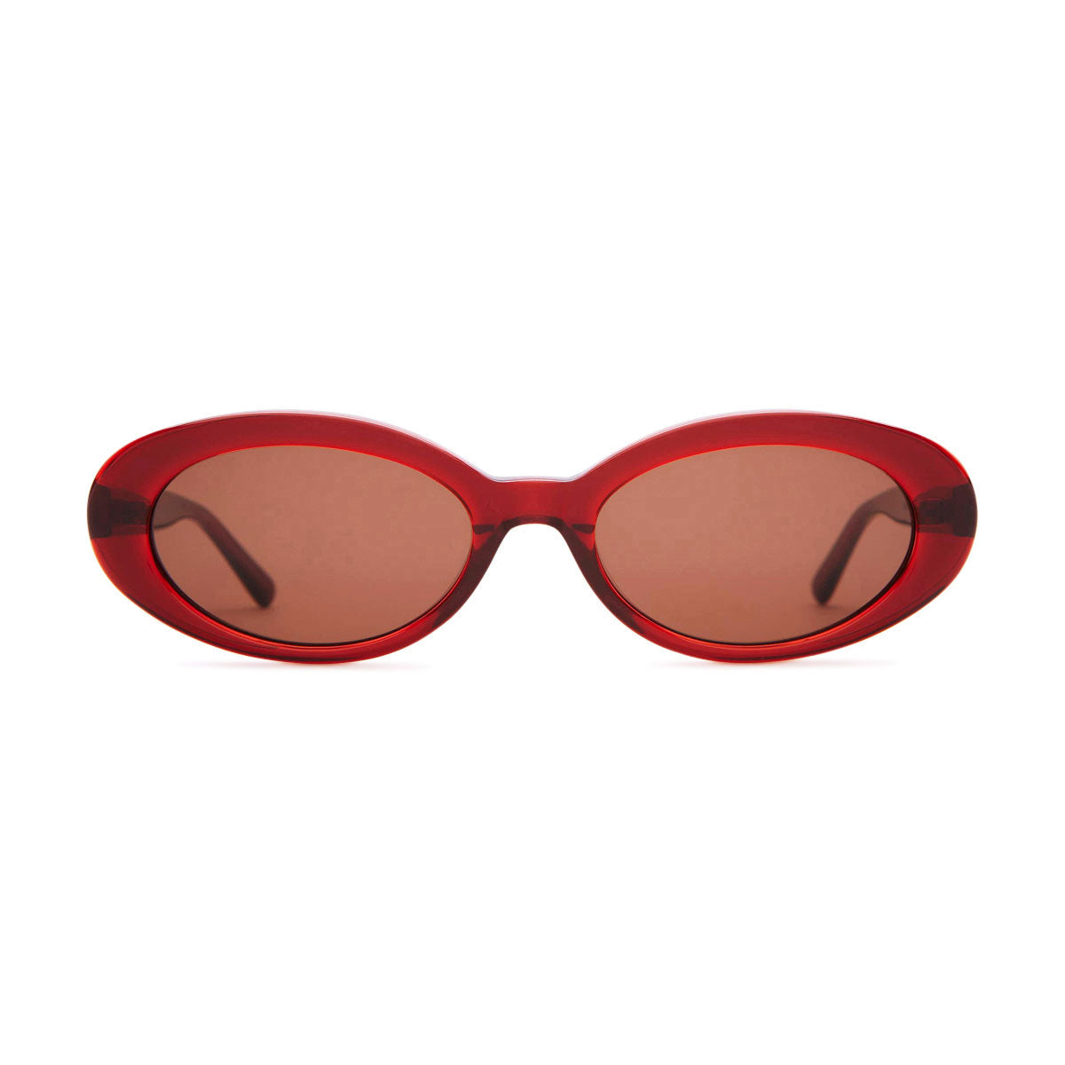 Crap Eyewear The Sweet Leaf Sunglasses - Crystal Black Cherry Bio/Amber image 1
