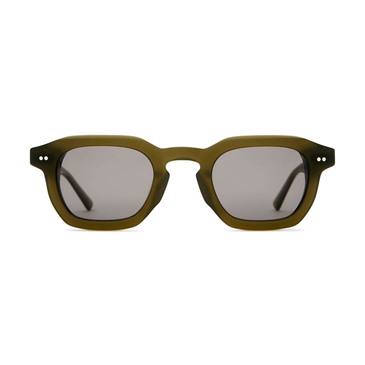 Crap Eyewear The No Wave Sunglasses - Seaweed Bio/Polarized Smoke image 1