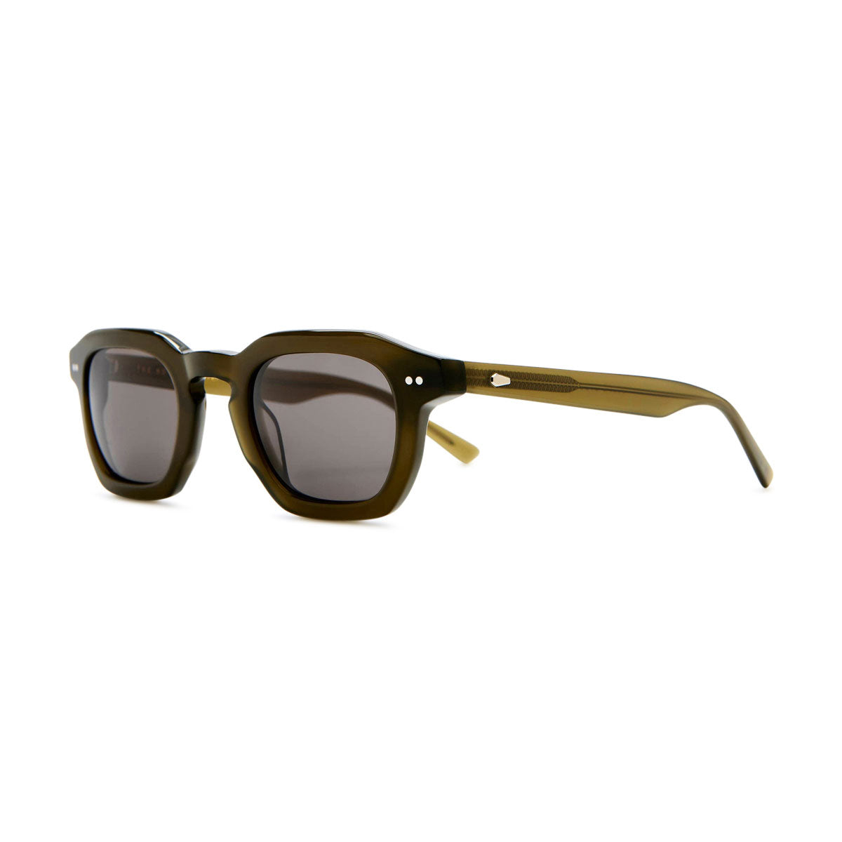 Crap Eyewear The No Wave Sunglasses - Seaweed Bio/Polarized Smoke image 2