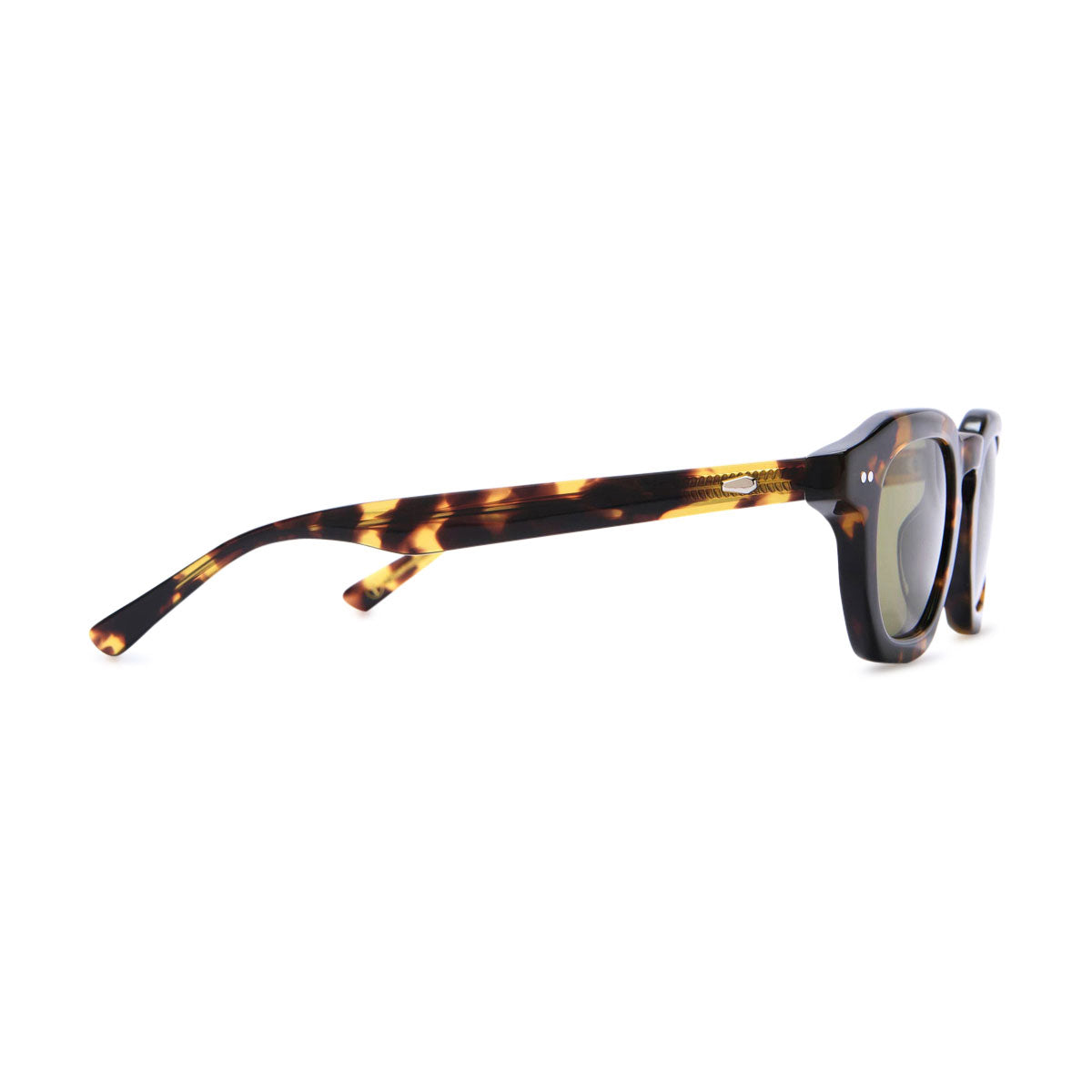 Crap Eyewear The No Wave Sunglasses - Lunar Tortoise Bio/Polarized Olive image 3