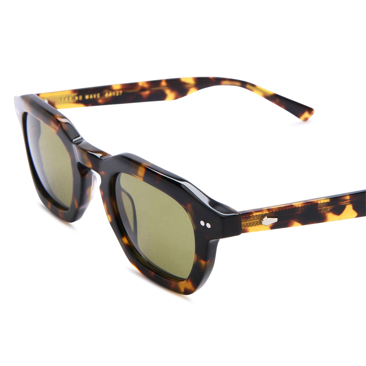 Crap Eyewear The No Wave Sunglasses - Lunar Tortoise Bio/Polarized Olive image 4