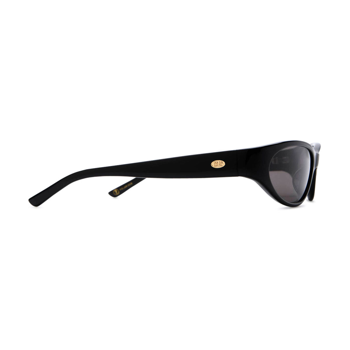 Crap Eyewear The Mini Funk Sunglasses - Black Bio/Polarized Smoke image 3