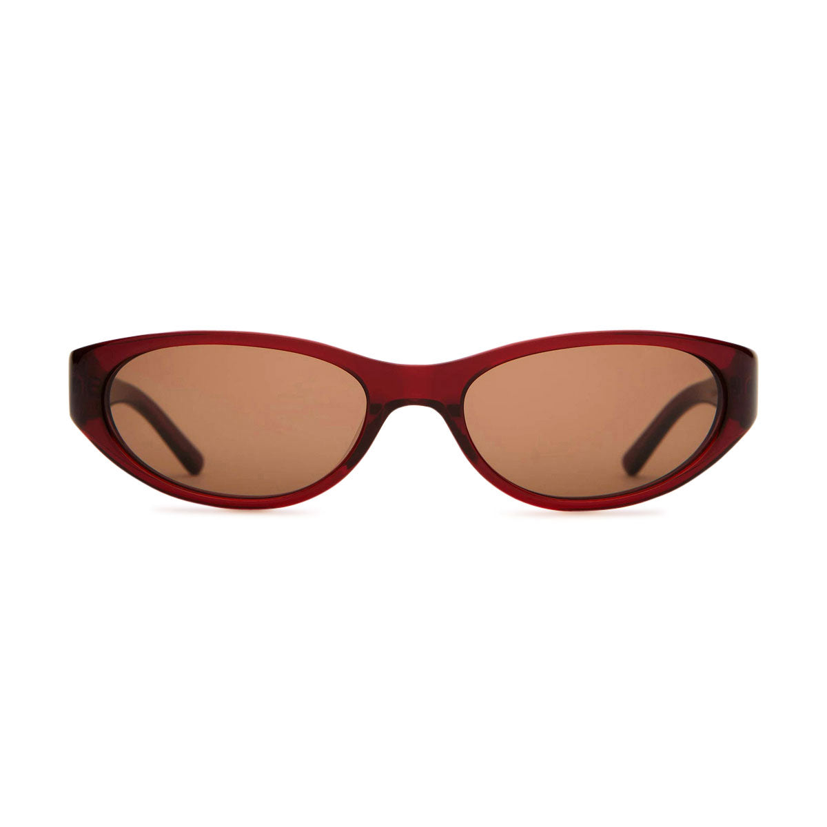 Crap Eyewear The Mini Funk Sunglasses - Crystal Black Cherry Bio/Desert image 1