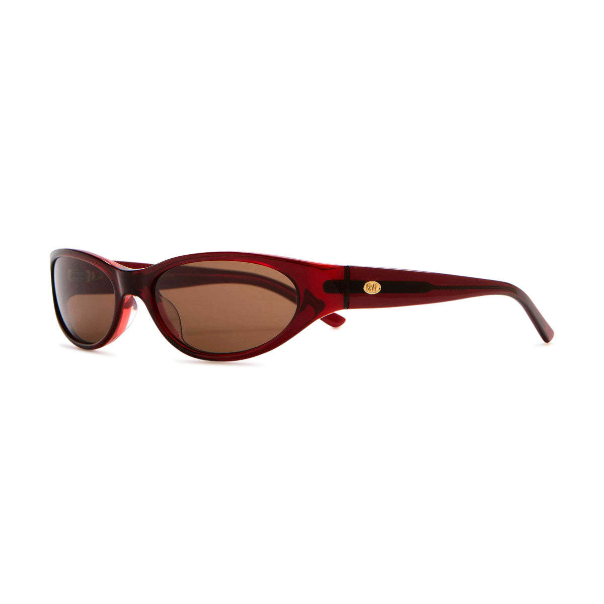 Crap Eyewear The Mini Funk Sunglasses - Crystal Black Cherry Bio/Desert image 2