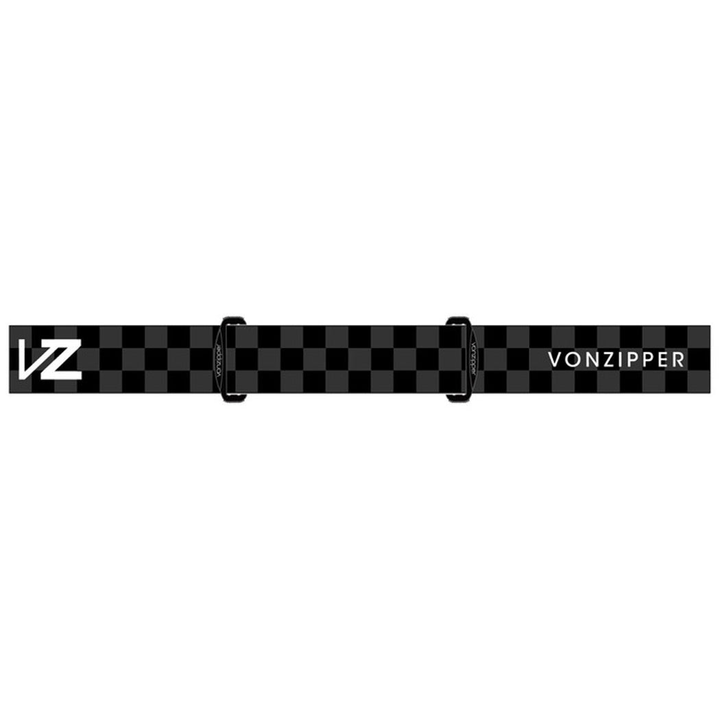 Von Zipper Jetpack Snowboard Goggles - Black Satin/Wildlife Fire Chrome image 2