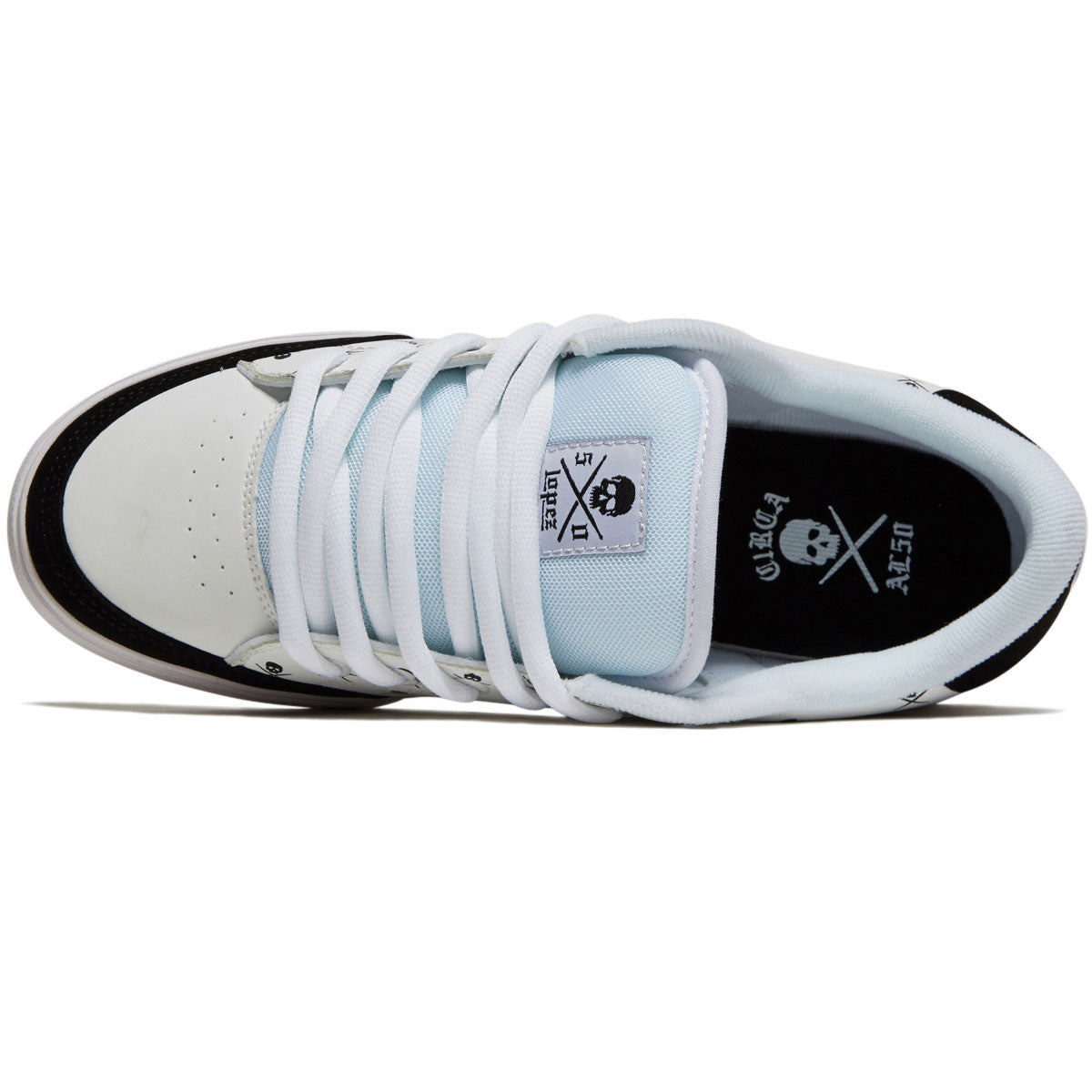 C1rca Al 50 Shoes - White/Black Skull image 3