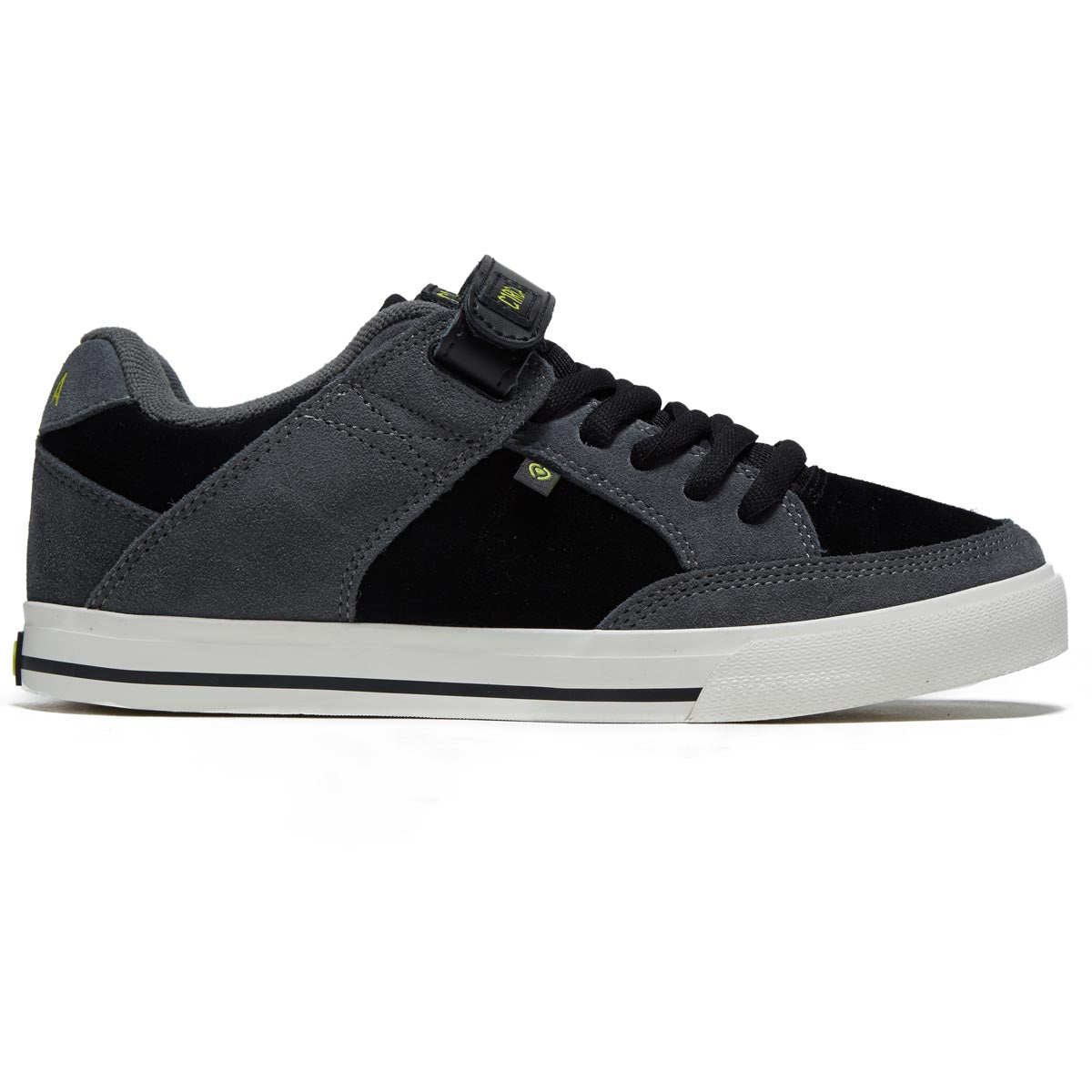 C1rca 205 Vulc Shoes - Dark Shadow/Wild Lime image 1