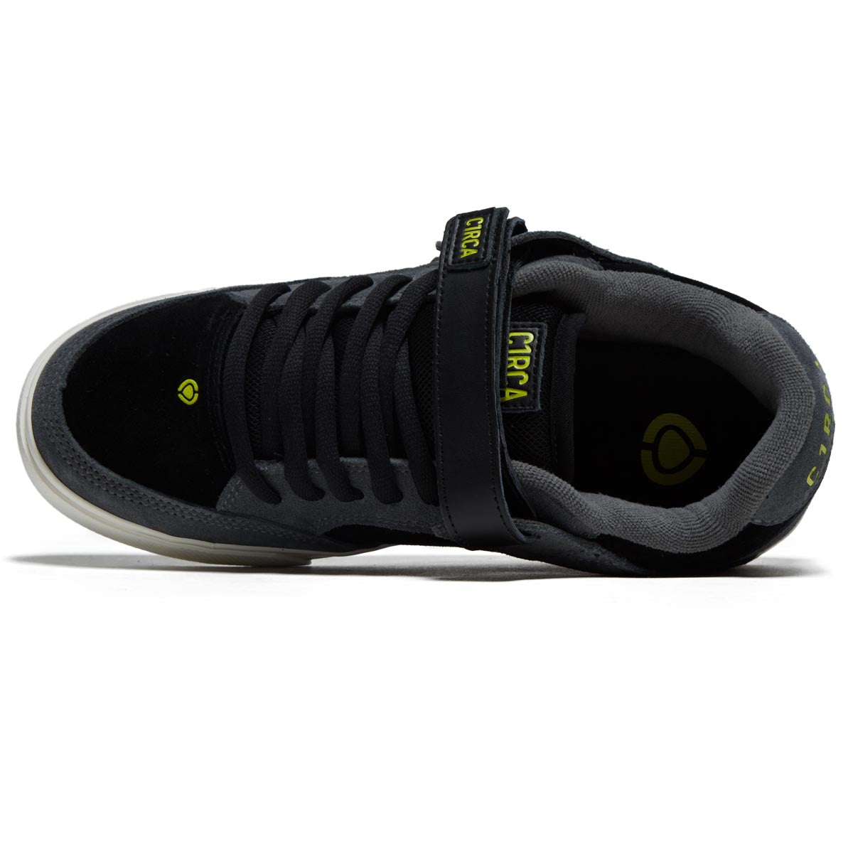 C1rca 205 Vulc Shoes - Dark Shadow/Wild Lime image 3