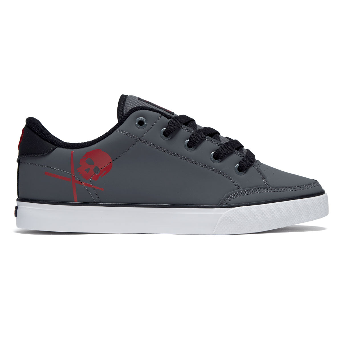 C1rca Buckler SK Shoes - Asphalt/Caviar/Red image 1