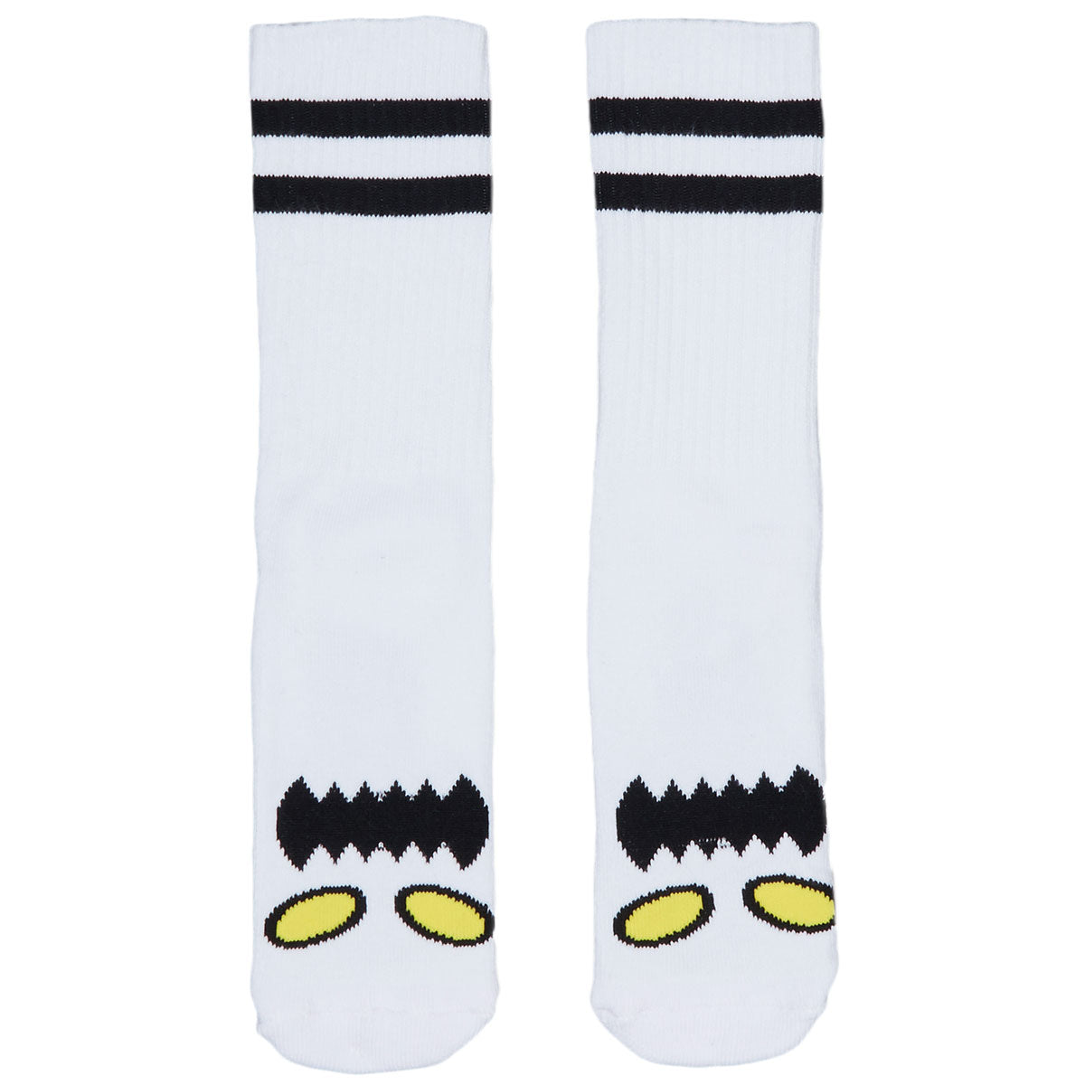 Toy Machine Monster Face Socks - White image 1