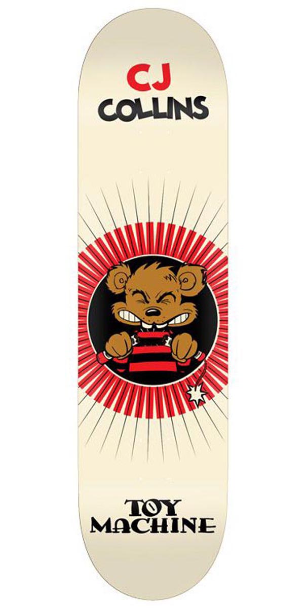 Toy Machine Collins Toons Skateboard Deck - 8.00