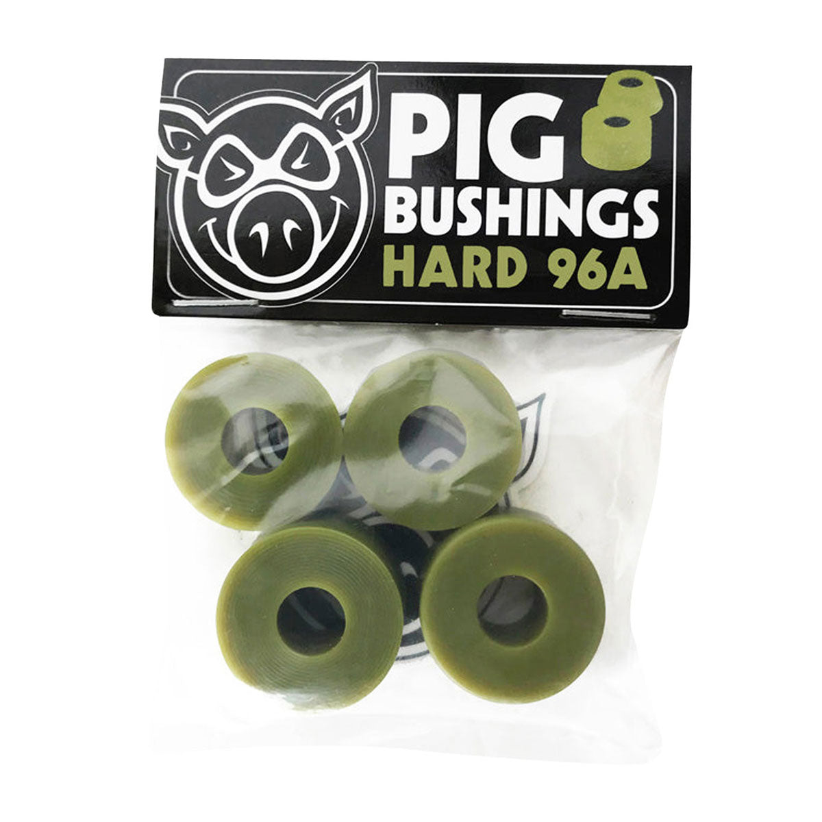 Pig Hard 96a Bushings - Olive image 1