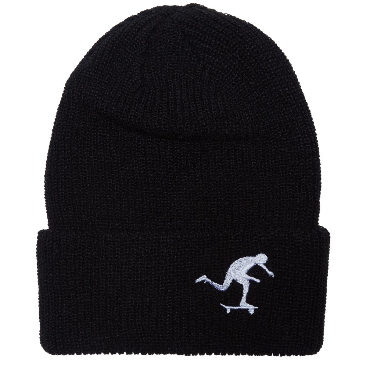 Foundation Push Embroidered Beanie - Black image 1