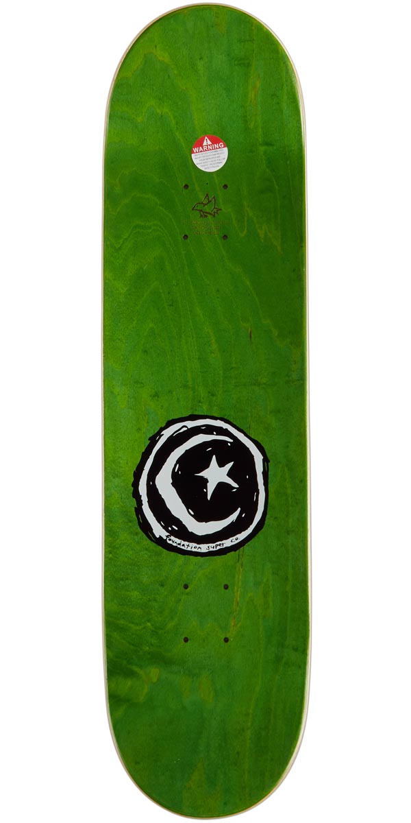 Foundation Witkin Trippy Skateboard Deck - 8.38