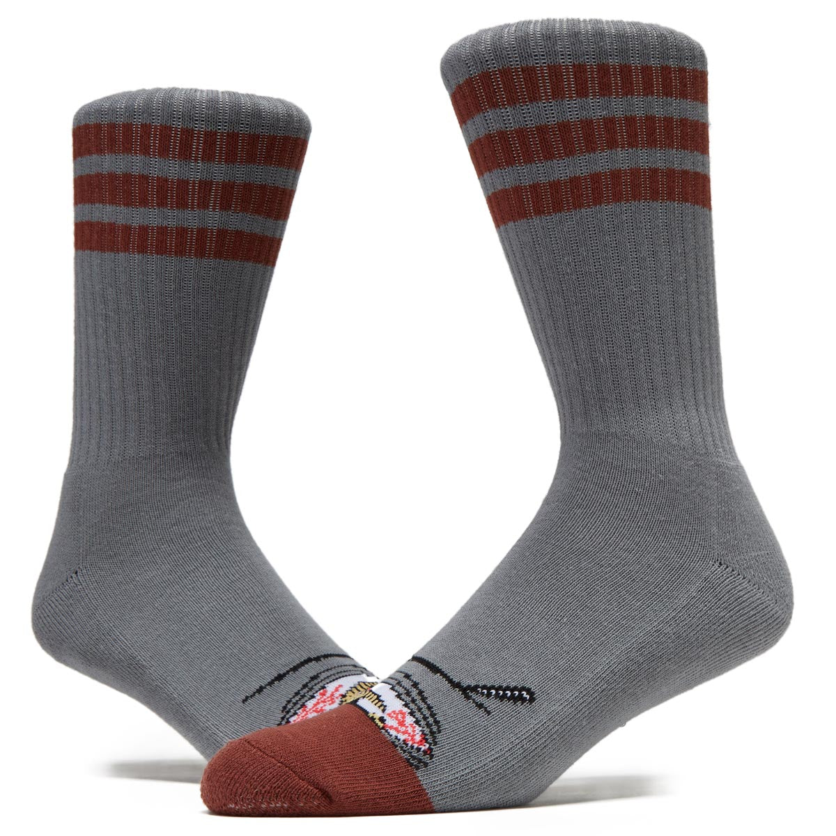 Toy Machine Stoner Sect Socks - Charcoal image 2