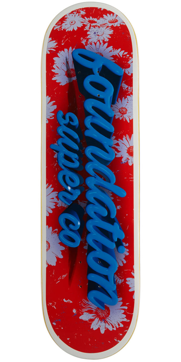 Foundation F 3D Skateboard Deck - 8.38