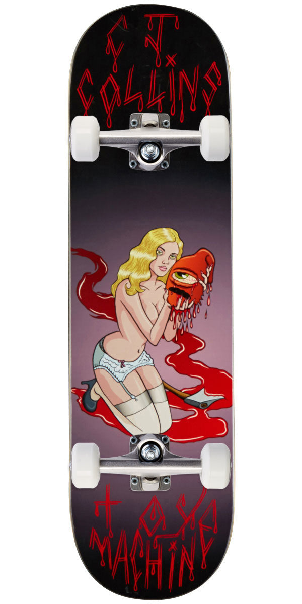 Toy Machine Collins Seductress Skateboard Complete - 8.50