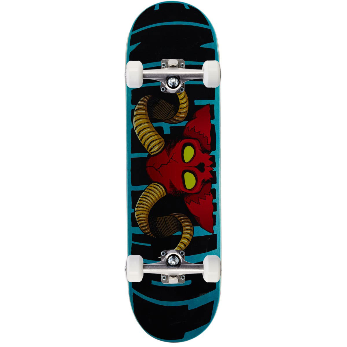 Toy Machine Horns Skateboard Complete - Red - 8.50