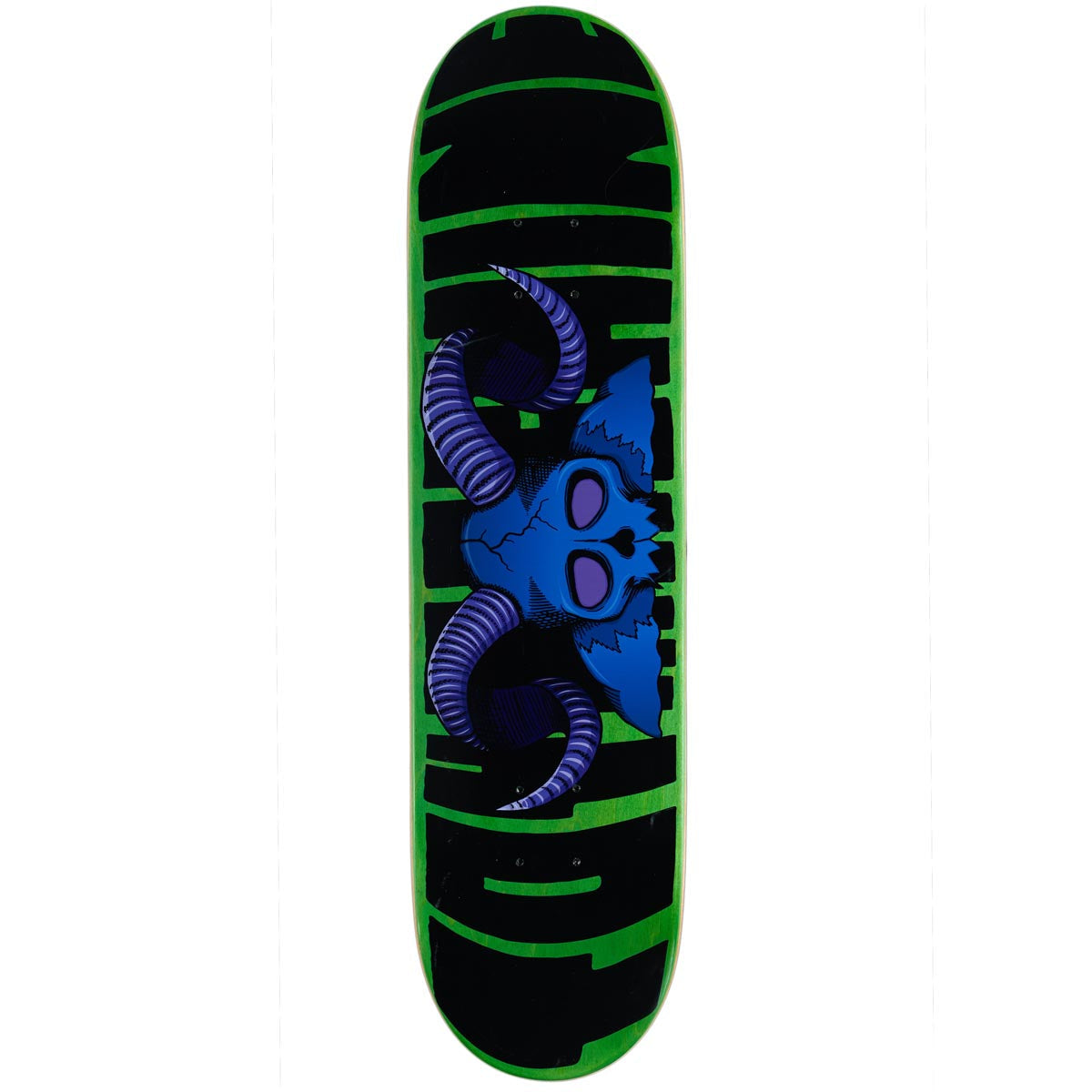 Toy Machine Horns Skateboard Deck - Blue - 8.00