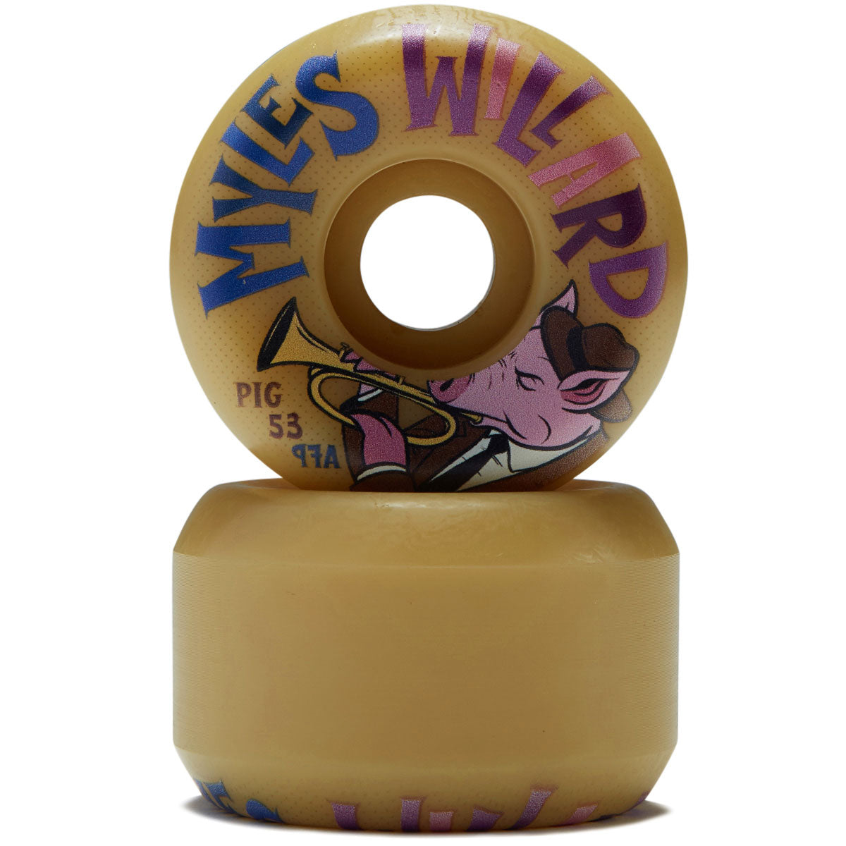 Pig Willard Jazz 97a Conical Skateboard Wheels - 53mm image 2