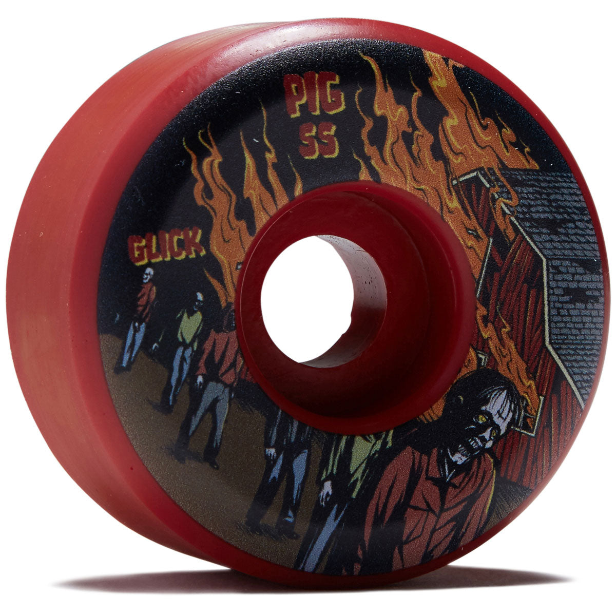 Pig Glick Apocolypse 97a Cube Skateboard Wheels - 55mm image 1