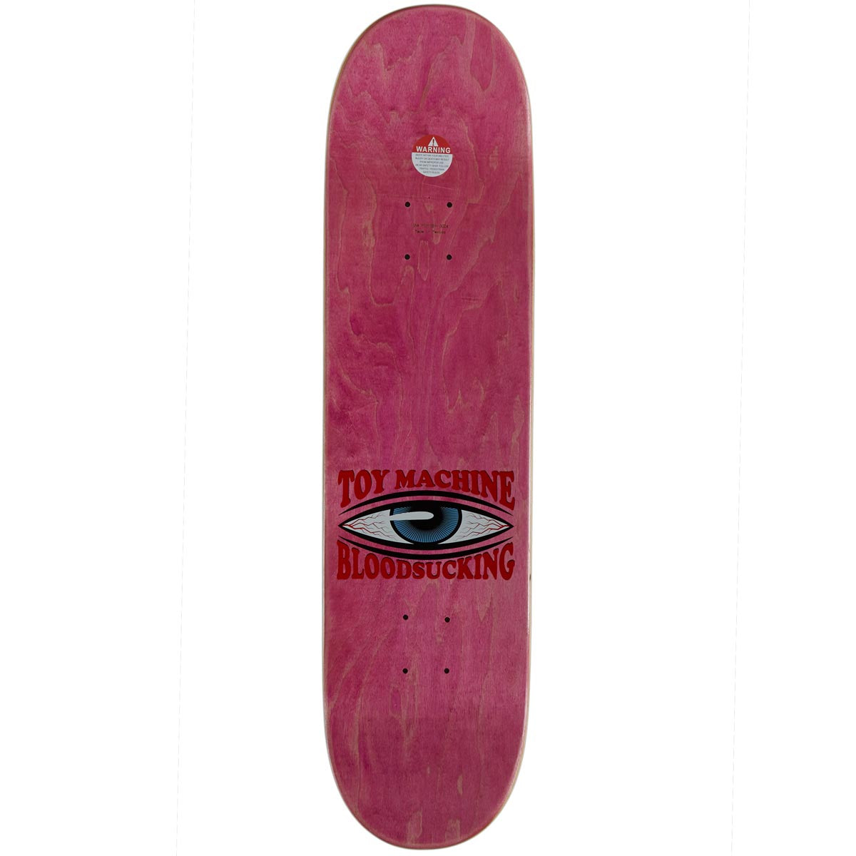 Toy Machine Who Eats Who Skateboard Deck - 8.13