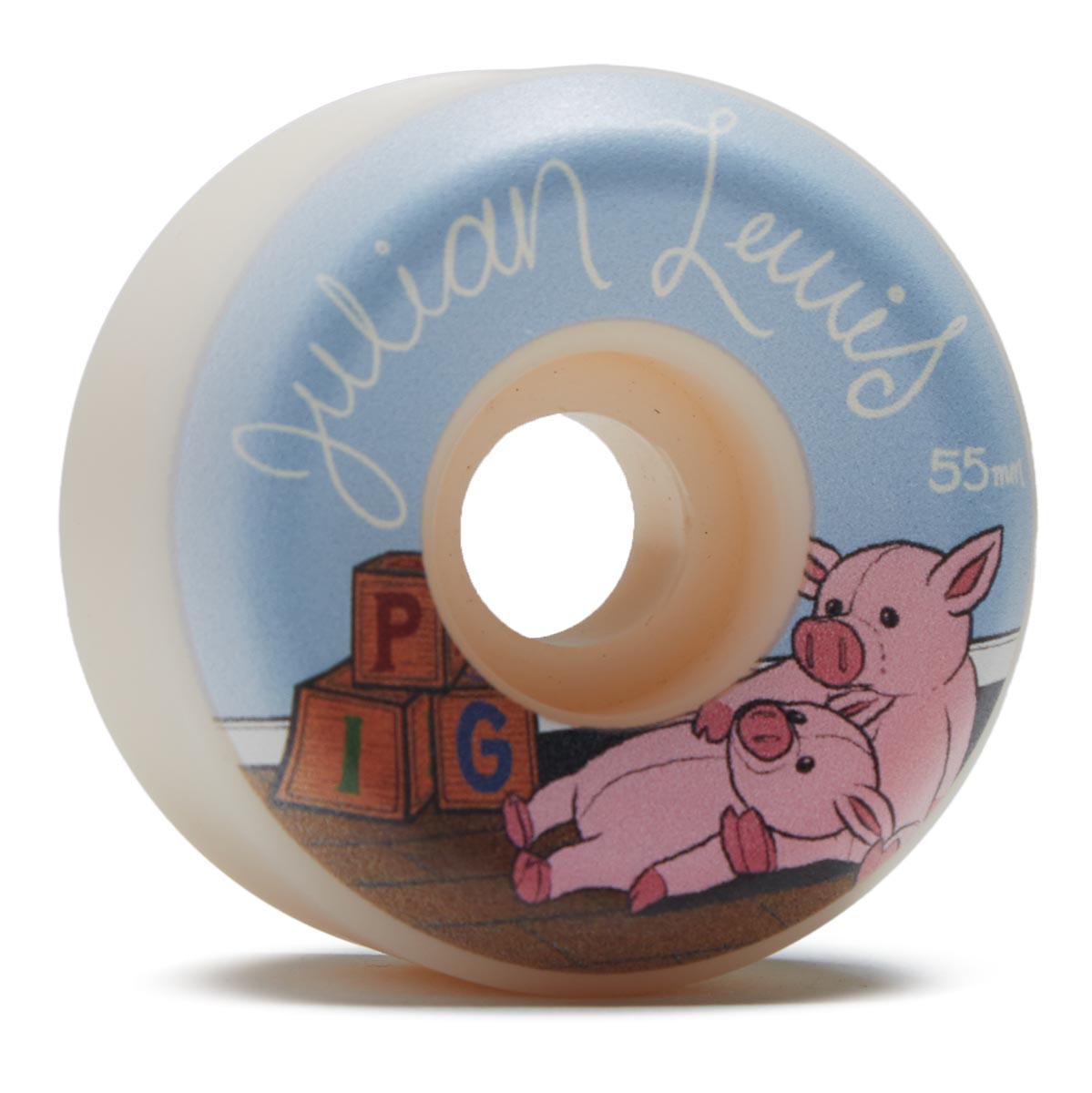 Pig Lewis Denim 97a Skateboard Wheels - 55mm image 1