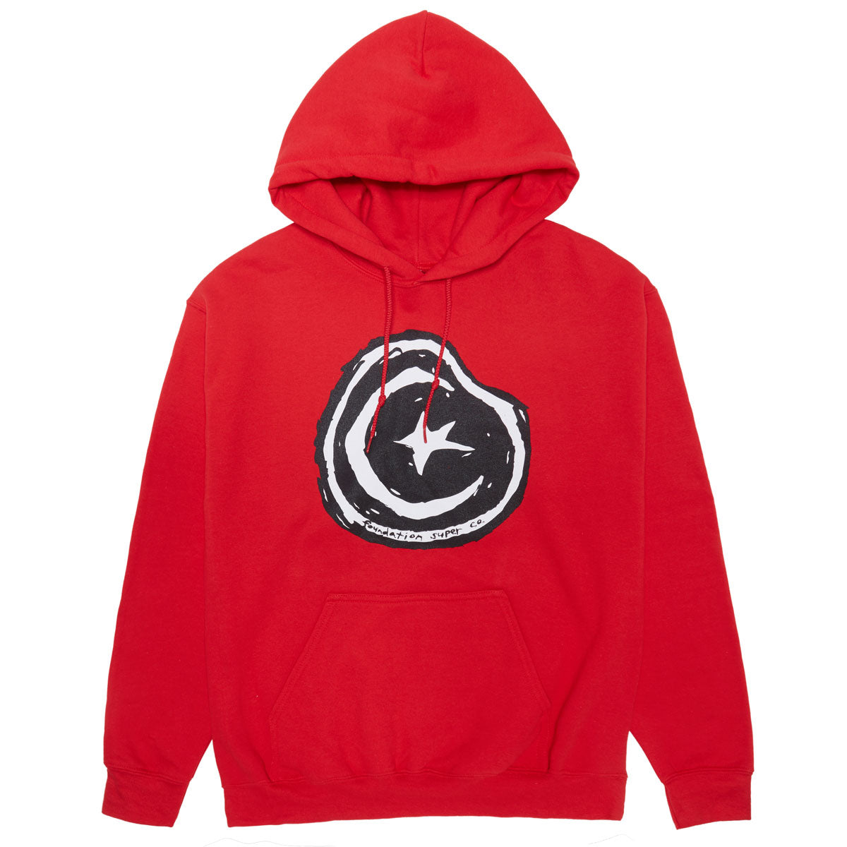 Foundation Star And Moon Hoodie - Red image 1