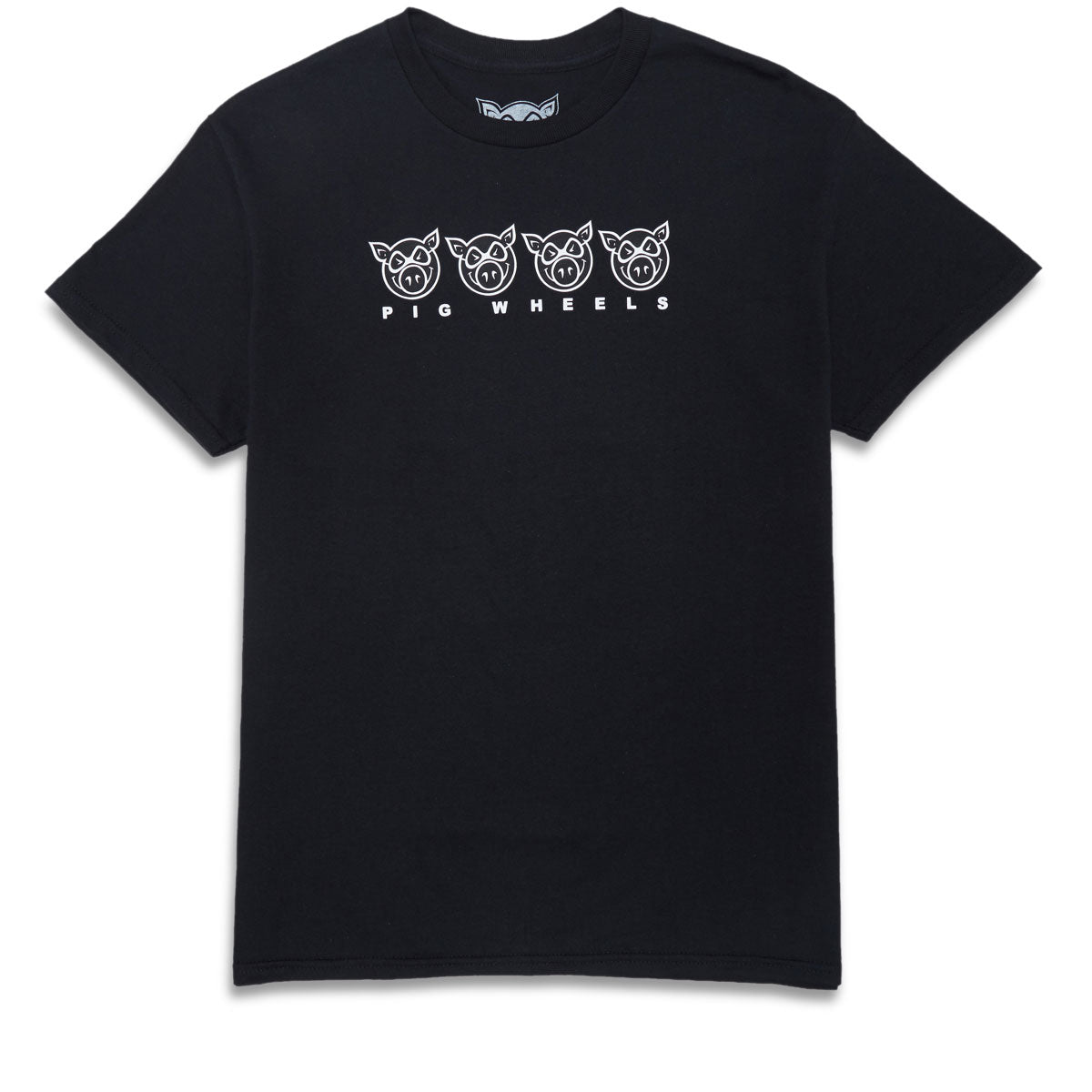 Pig Multi Pig T-Shirt - Black image 1