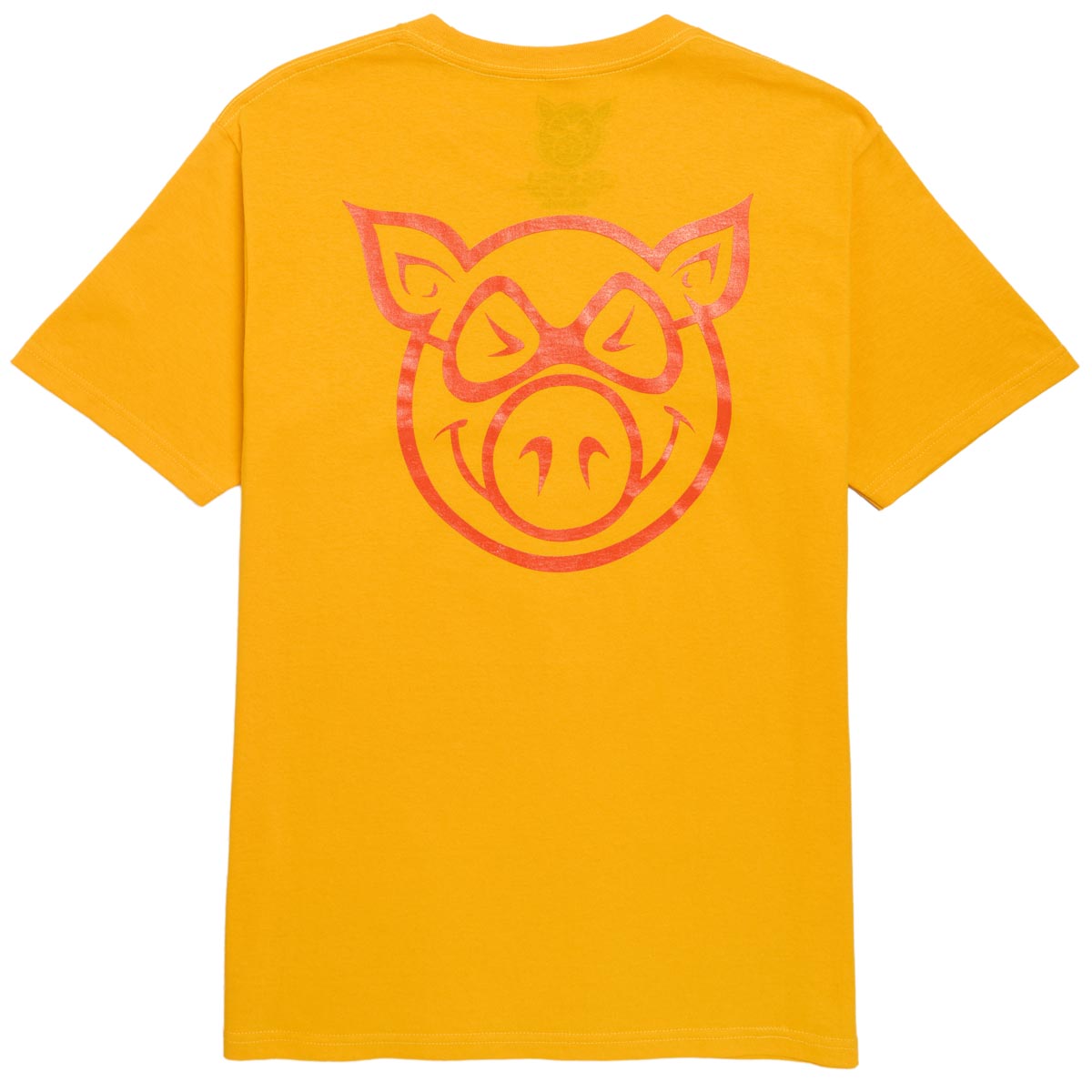 Pig Head T-Shirt - Yellow image 2