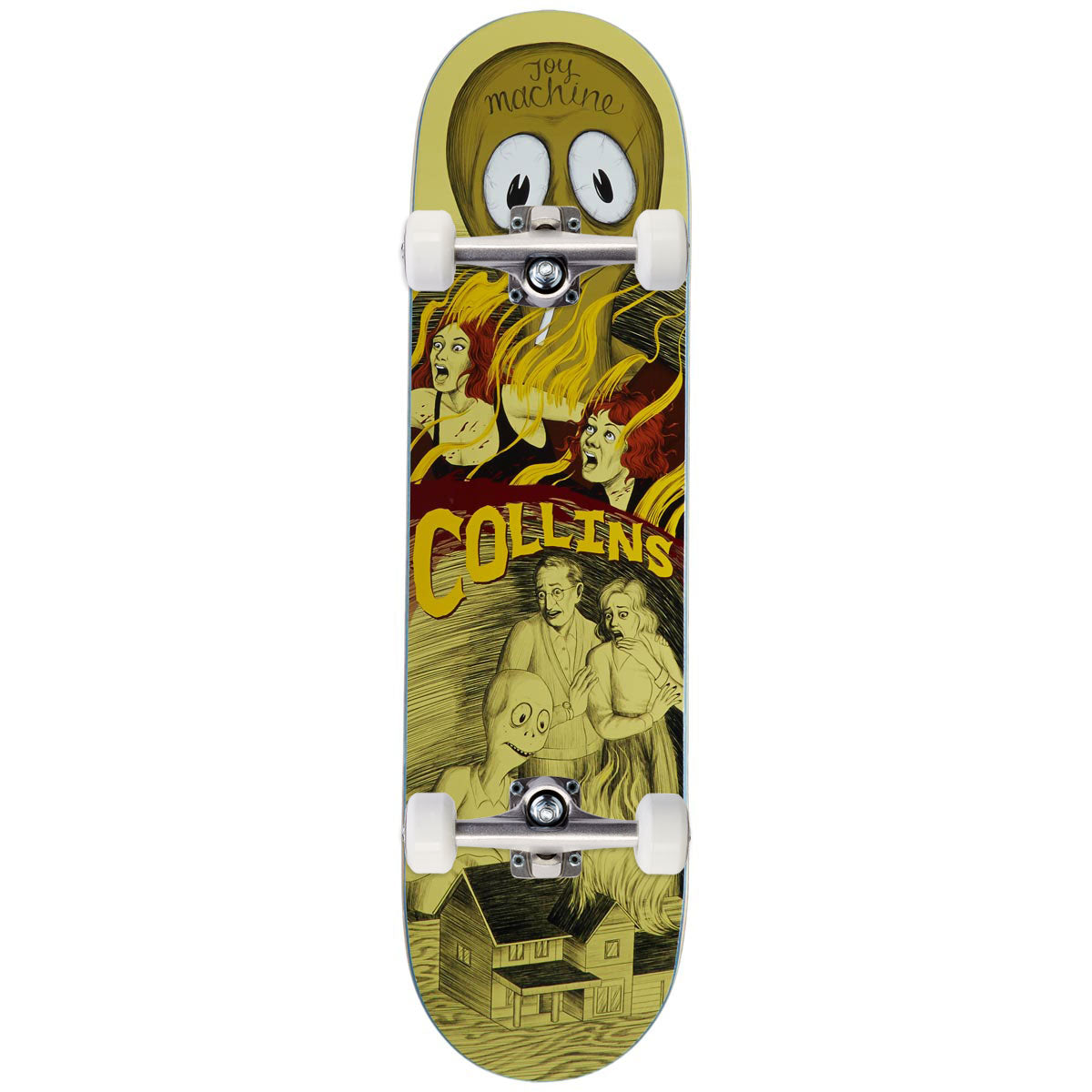 Toy Machine Collins Horror Show Skateboard Complete - 8.13