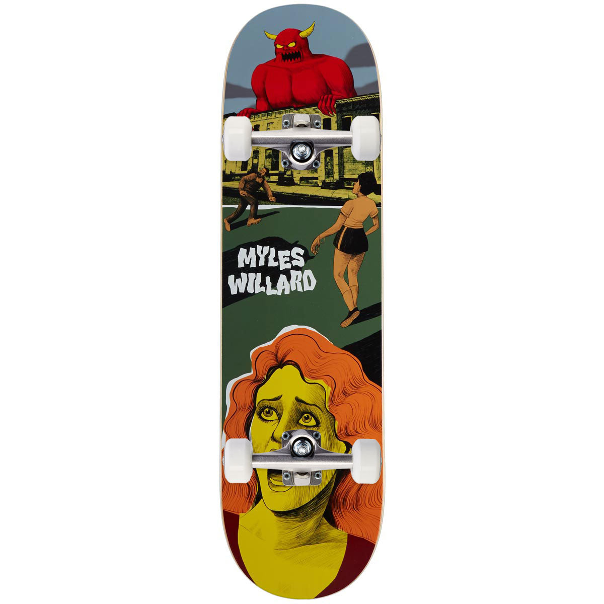 Toy Machine Willard Horror Show Skateboard Complete - 8.38