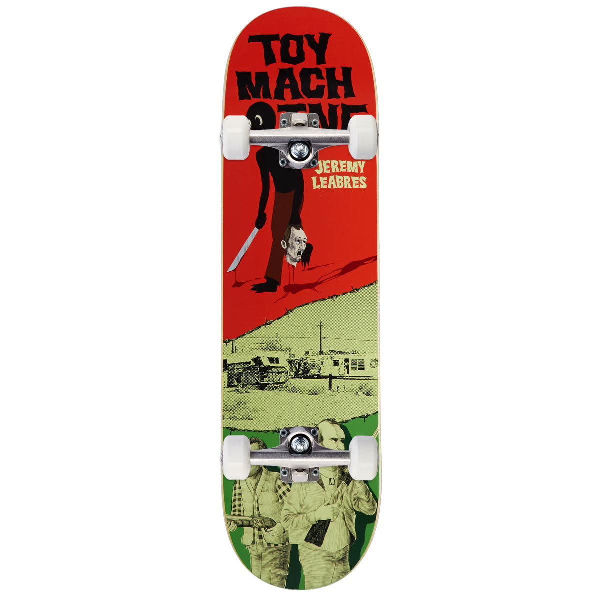 Toy Machine Leabres Horror Show Skateboard Complete - 8.25