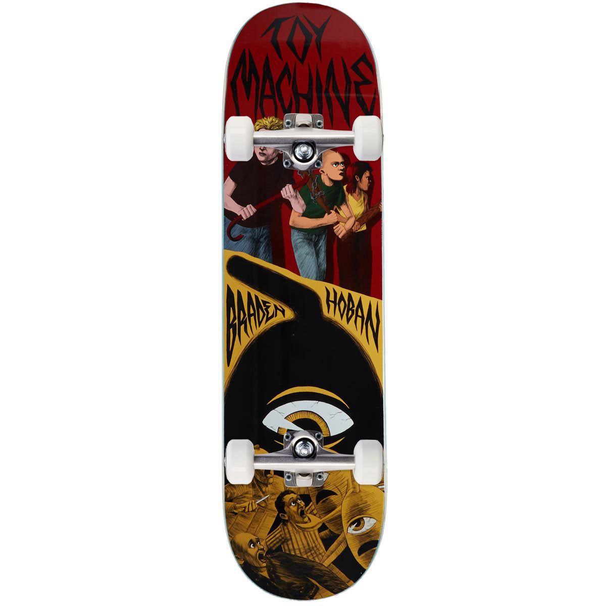 Toy Machine Hoban Horror Show Skateboard Complete - 8.25