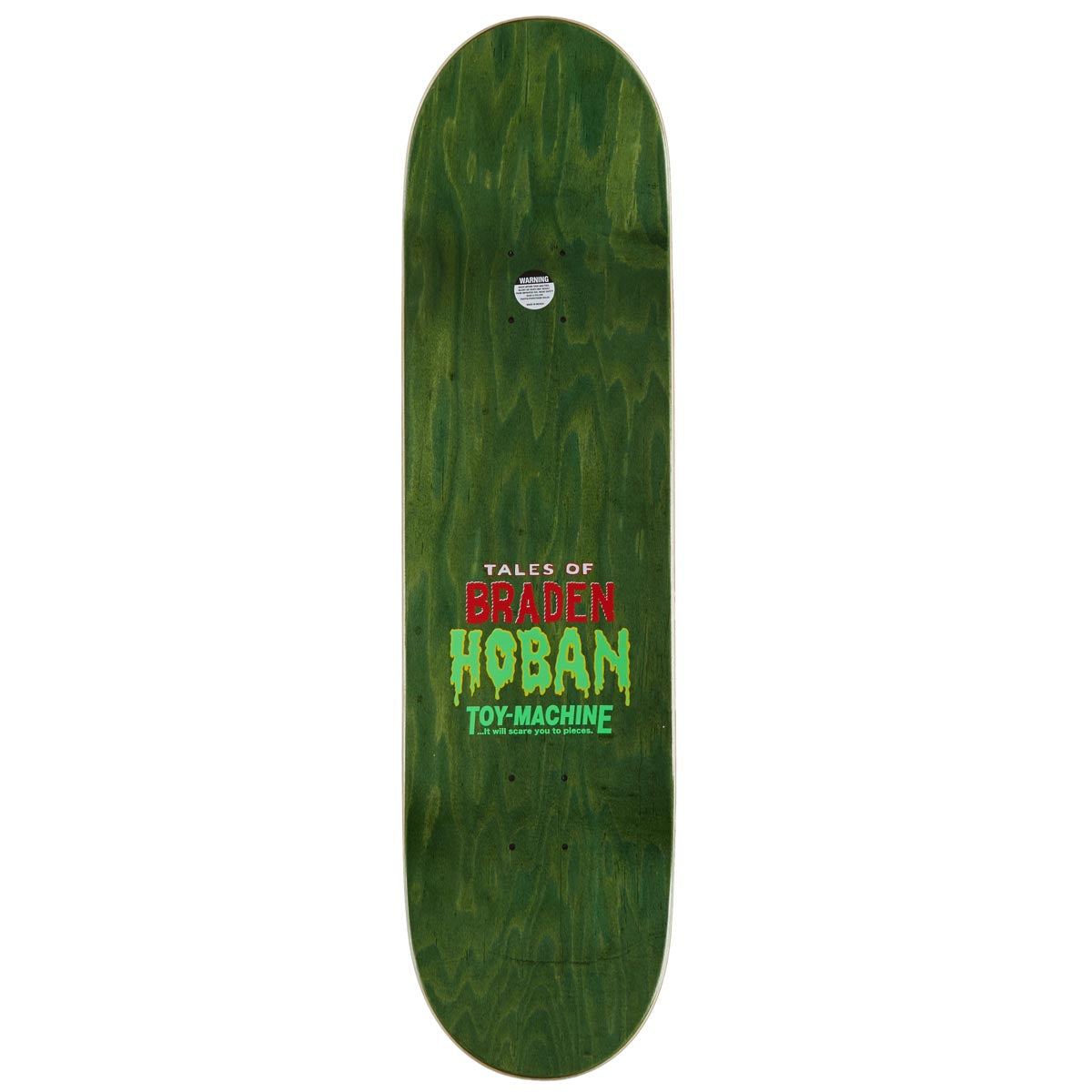 Toy Machine Hoban Mad Scientist Skateboard Deck - 8.38