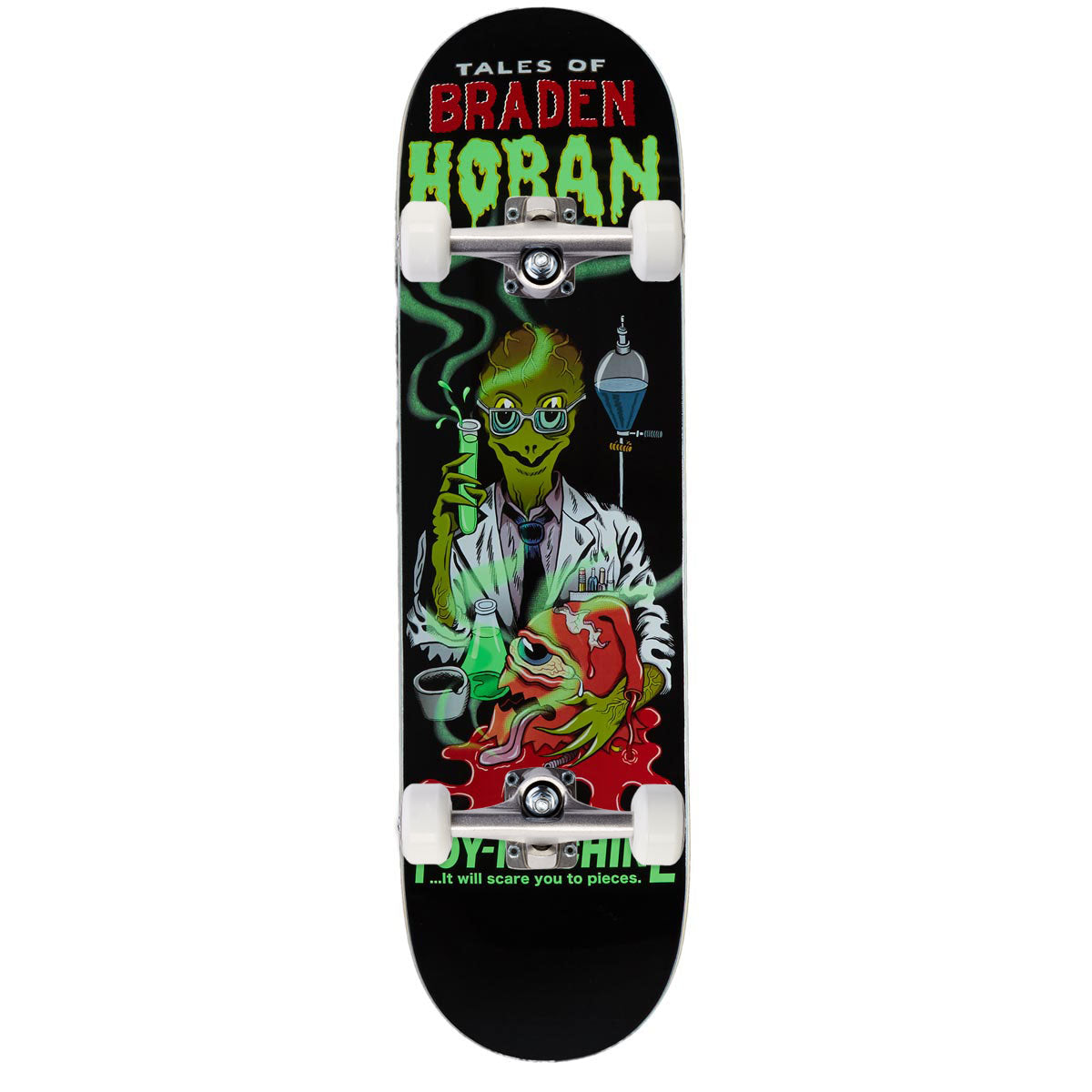 Toy Machine Hoban Mad Scientist Skateboard Complete - 8.38