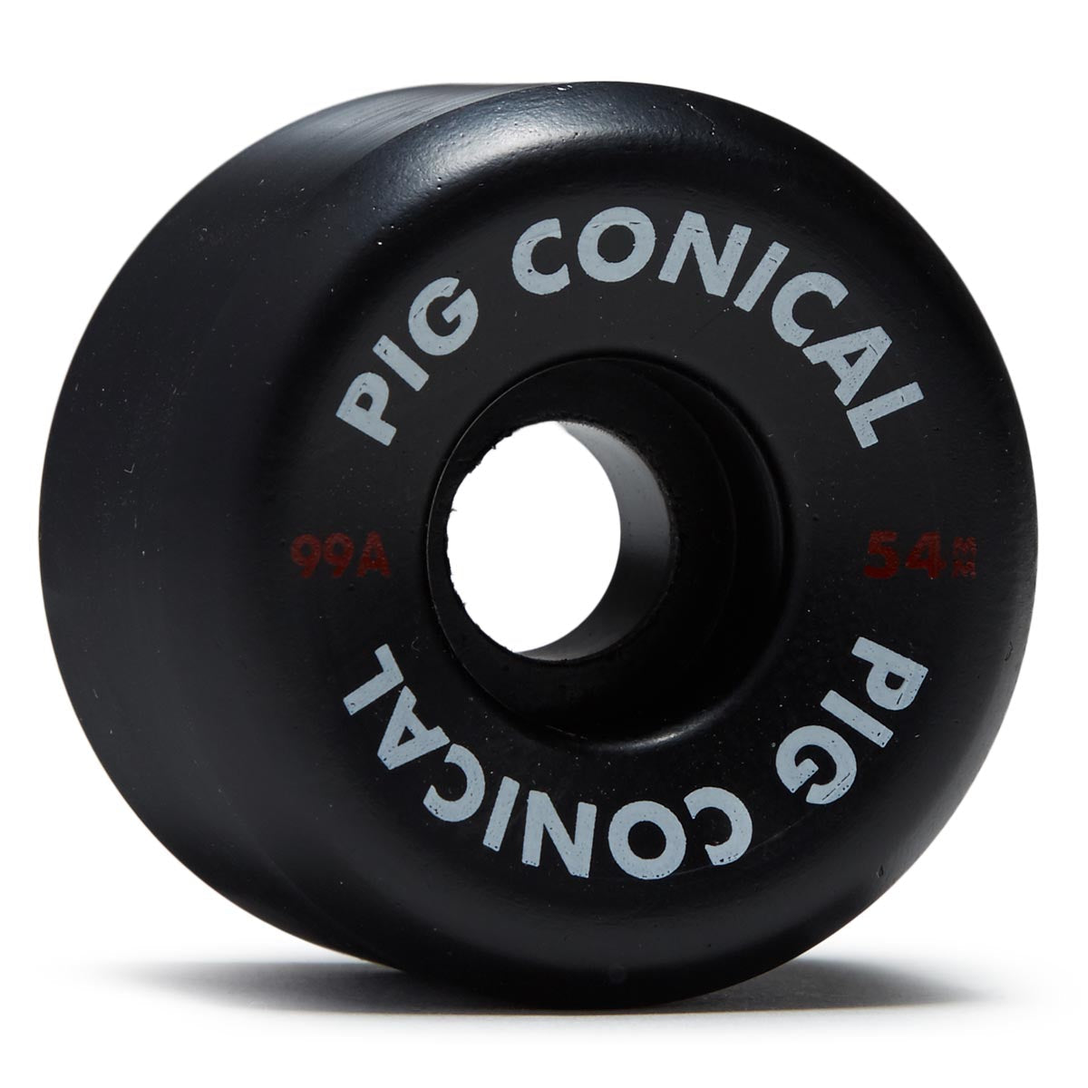 Pig Conical 99a Skateboard Wheels - Black - 54mm image 1