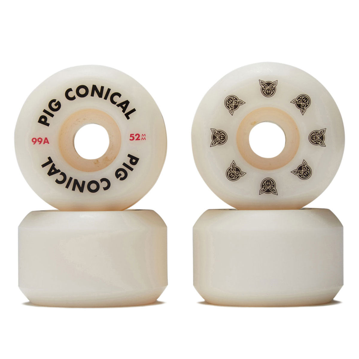 Pig Conical 99a Skateboard Wheels - 52mm image 2
