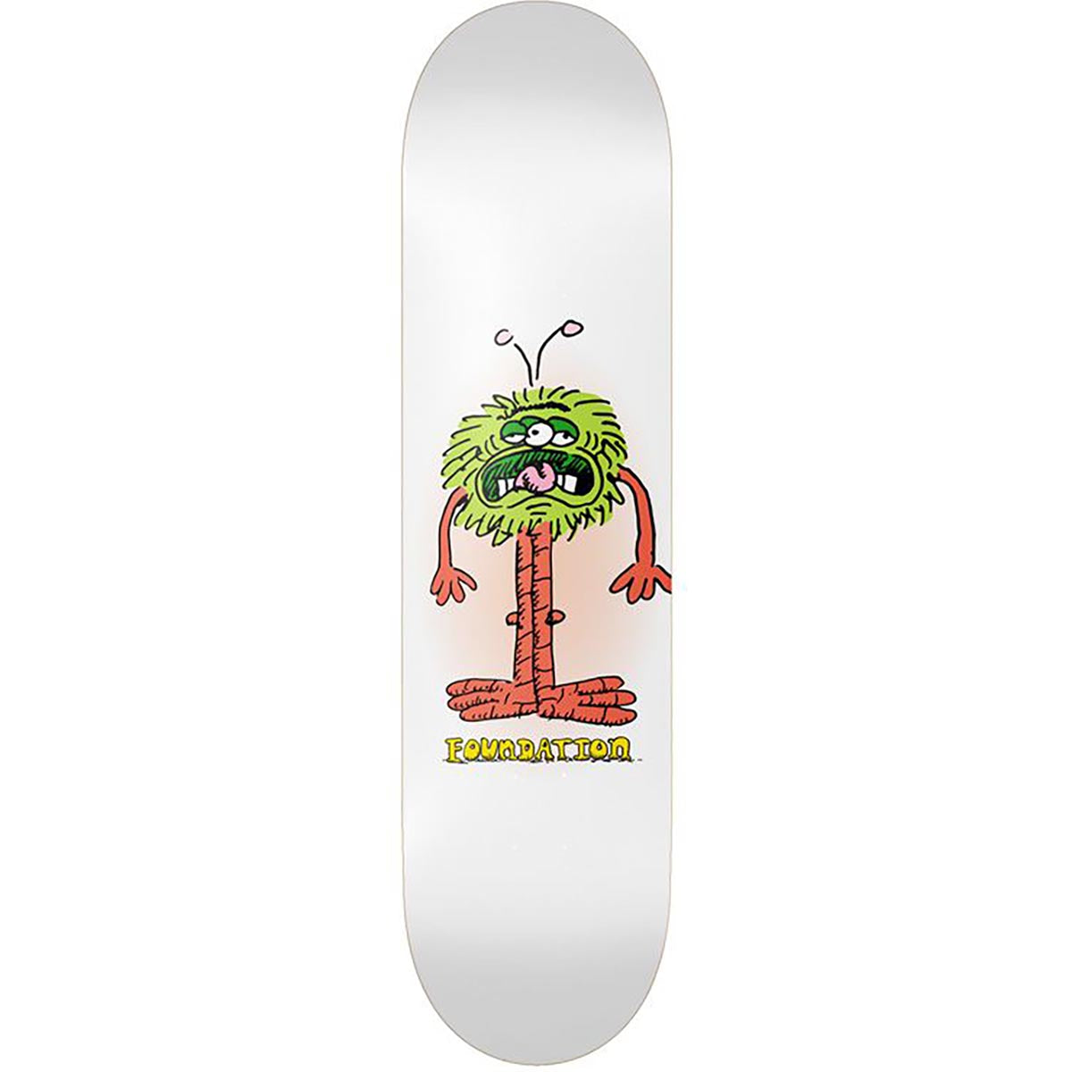 Foundation Green Monster Skateboard Deck - 8.25