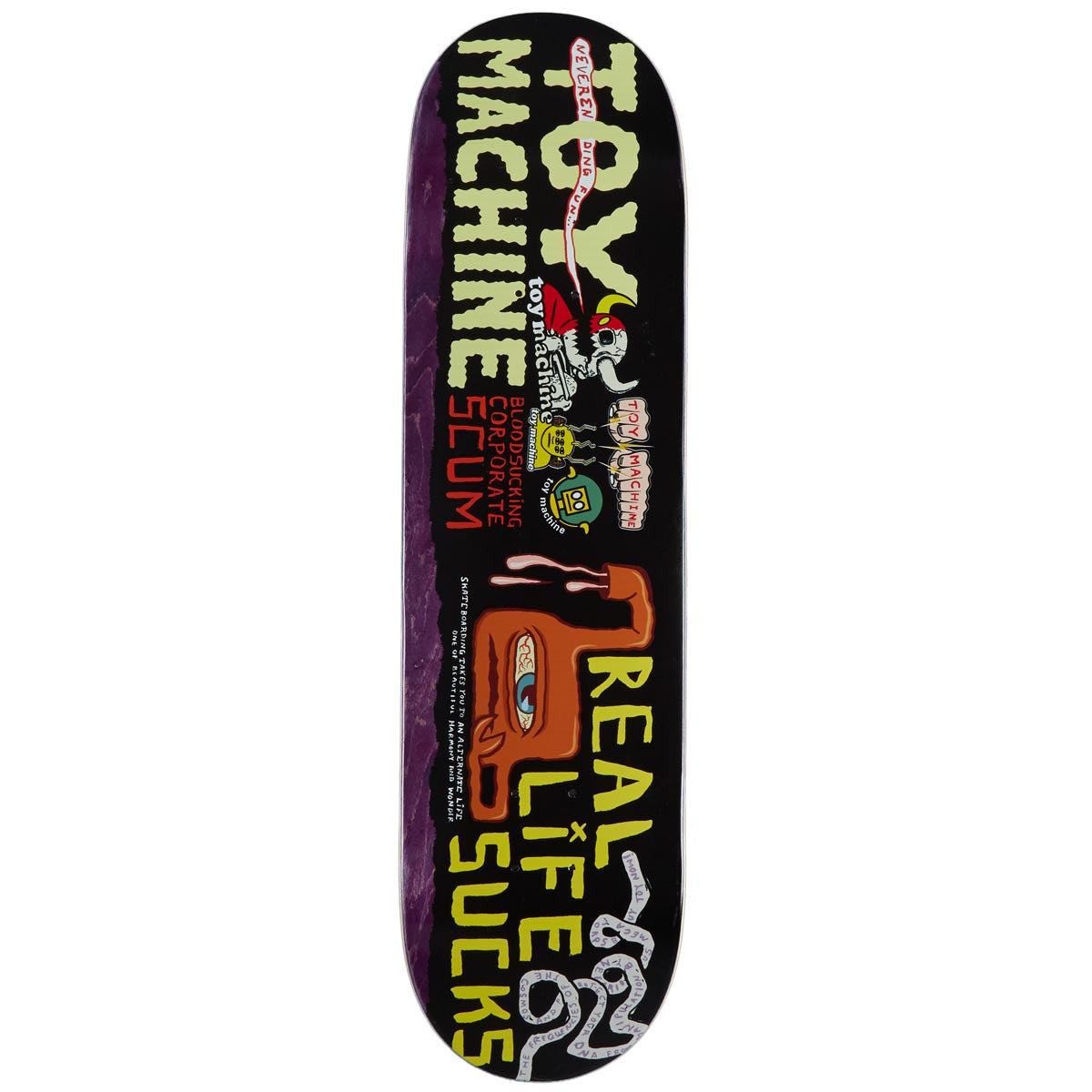 Toy Machine Neverending Skateboard Deck - 8.25